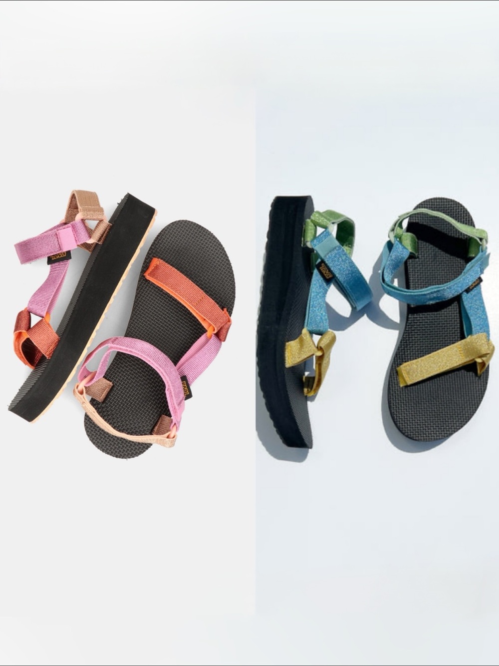 Teva Midform Universal Walking Sandals 2 Pairs